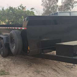 New heavy duty dump trailer 8 lugs 2027 !