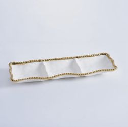 Rectangle 3 Section Platter