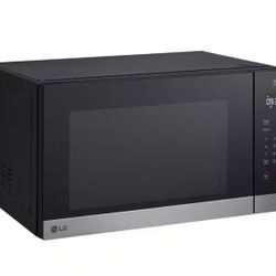 NeoChef 1.5 cu. ft. 1100-Watt Countertop Microwave in Stainless Steel with Smart Inverter
