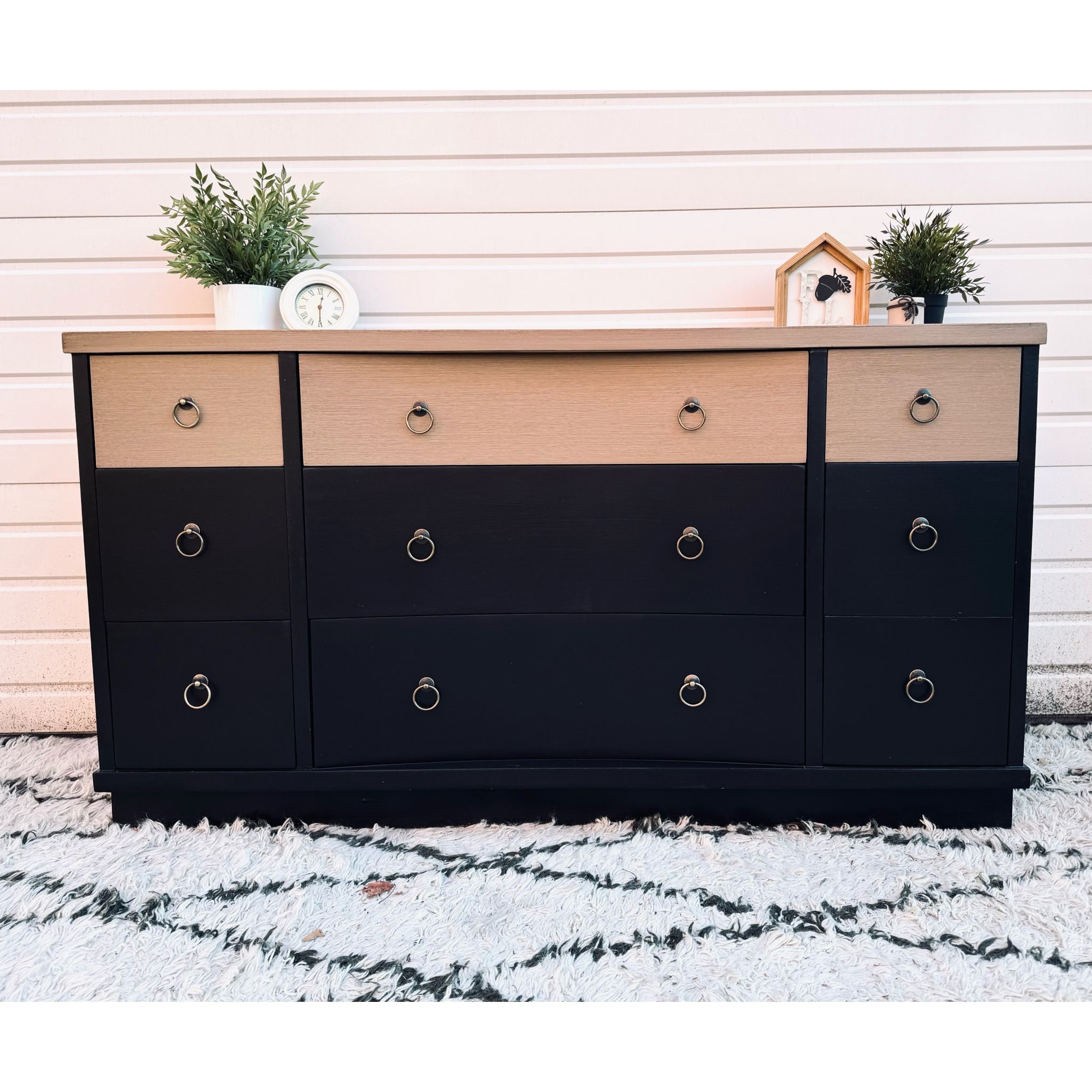 Stunning MCM Refinished Dresser / Credenza