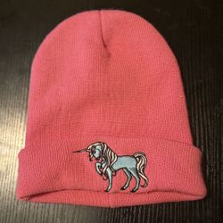 Pink Unicorn Beanie