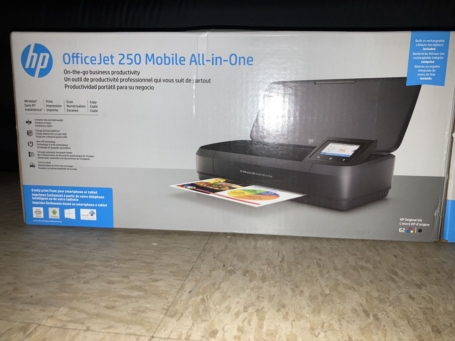 Office Jet 250 Mobile All In One