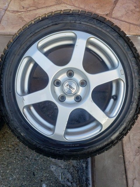 205/55R16 Dunlop Tires W/ Sport Edition Rims