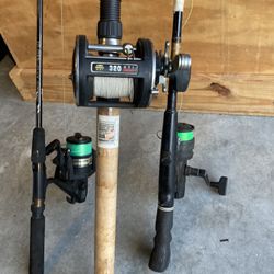 Fishing Rods (3)   $100