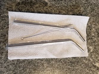 Stainless steel straws