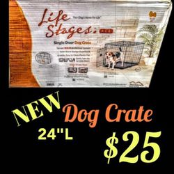 24" Collapsible Dog Pet Crate Cage By Midwest Homes For Pets LifeStages