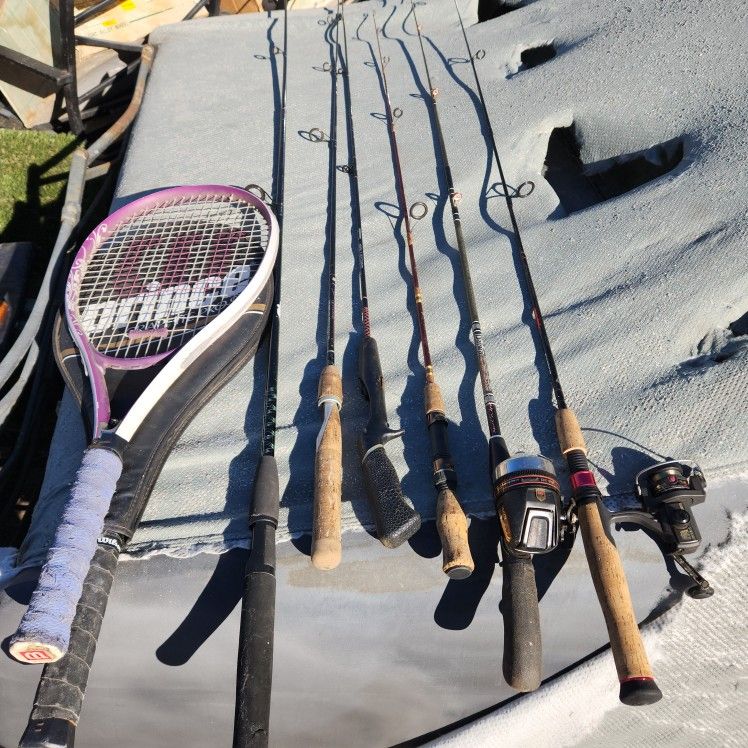 Fishing Poles $30 For All Of Them Or Best Offer