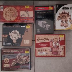 3D Wooden Model Kits Puzzle