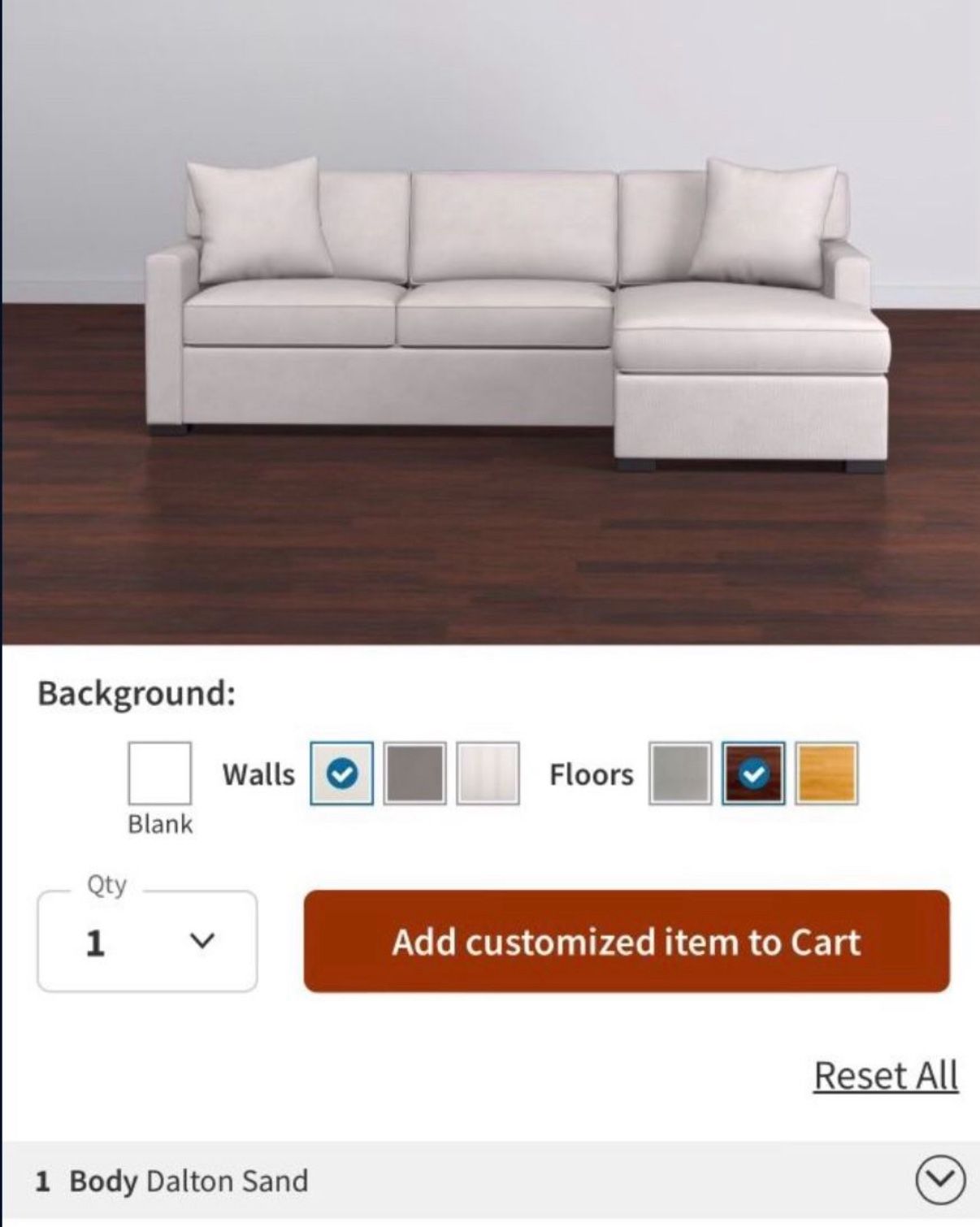 Living Spaces -Sofa Bed With chaise $500 Obo