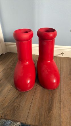 Big red boots