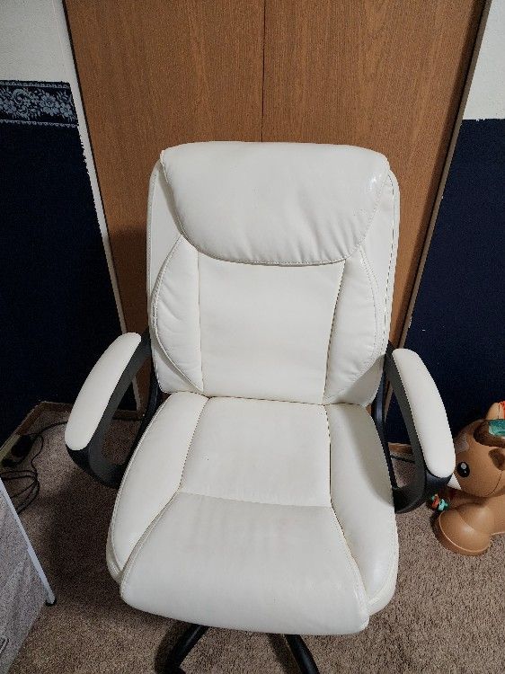 Padded Mid-Back Height Adjustable Office Computer Desk Chair