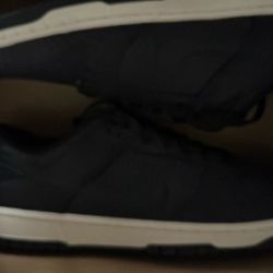 NIKE DUNK LOW RETRO “BLACK CANVAS” SIZE 9.5 MENS 8.5 UK