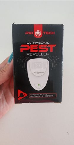 Ultrasonic Pest Repeller 🐁 🪳🐜 Repelente ultrasónico de plagas