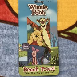 NEW Winnie The Pooh Towel