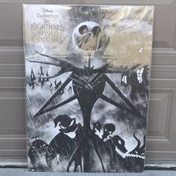 The Nightmare Before Christmas Poster 24" x36" Tim Burton Movie