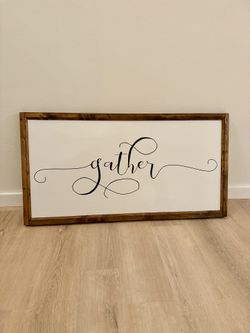 Wall Art “gather” Canvas 