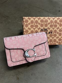 Pink coach bag