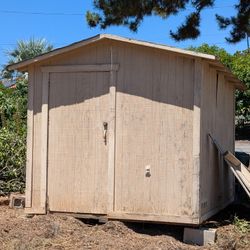 Wooden Tool Shed - 88 sq. ft.