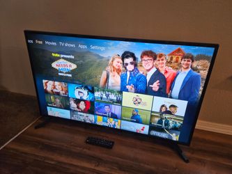 43" 4K Smart w Amazon Fire TV + Streaming + HDMI ARC + Cec + Remotes + TV/4k Computer Monitor - MSRP $300 (ONN - Works perfectly!)