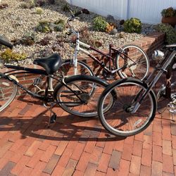 Set of 3 Bikes