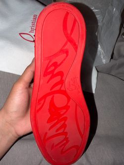 Christian Louboutin cherry red color