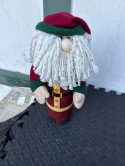Santa Claus Decoration Must Pick Up Today Or Tomorrow