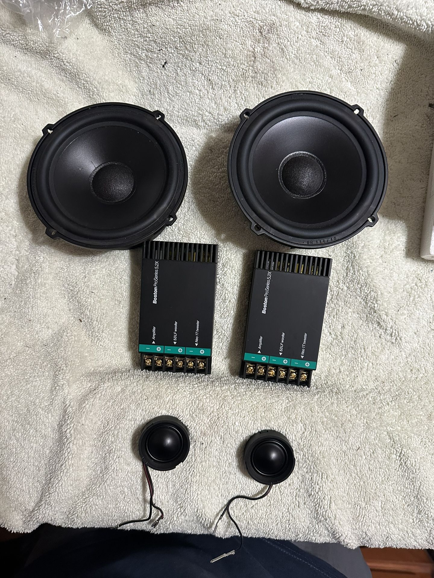 Boston Pro Series 5.2 Component Speakers