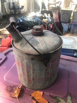 Large vented gas can only $20