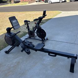 ProForm Rower + Inspire CR1 Indoor Cycle – Home Gym Combo