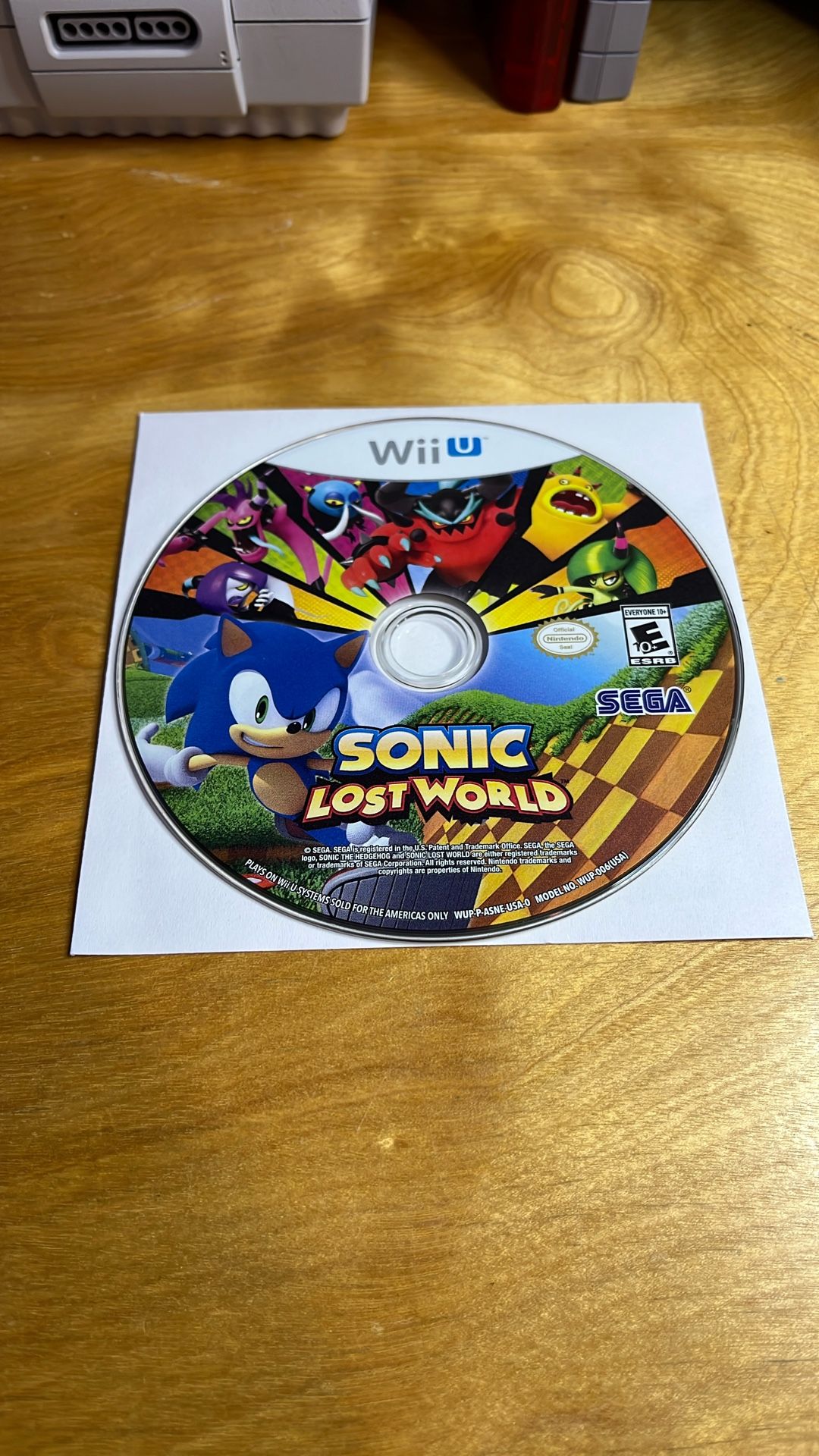 Nintendo WiiU - Sonic Lost World