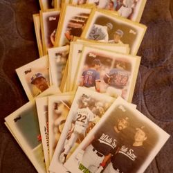 1987/1988 Topps Baseball (Leaders) Cards 24pc