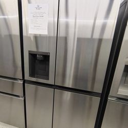 Open Box Side By Side Counter Depth Refrigerator With One Year Warranty 