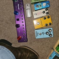 Guitar Pedals And E BOW  Bundle