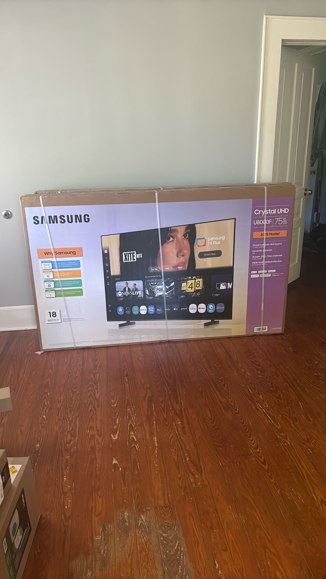 Samsung 75” smart tv