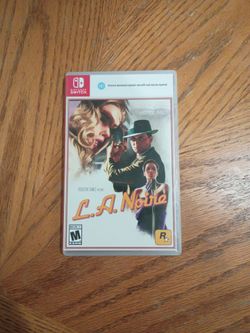 LA Noire for Nintendo switch