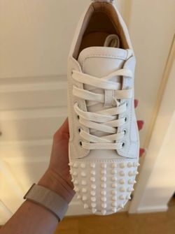 Red bottoms shoes