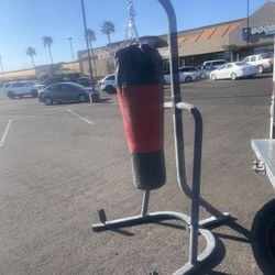 Punching Bag With Stand And Chains