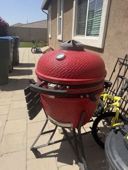 Kamado joe ceramic Charcoal Kamado Grill and Smoker bbq pit