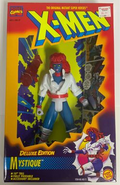 X-MEN Mystique Deluxe Edition 10 Inch Action Figure Toybiz 1996 NIB New Sealed