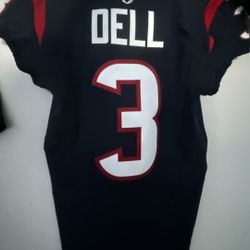 Tank Dell Rookie Game Worn Jersey 