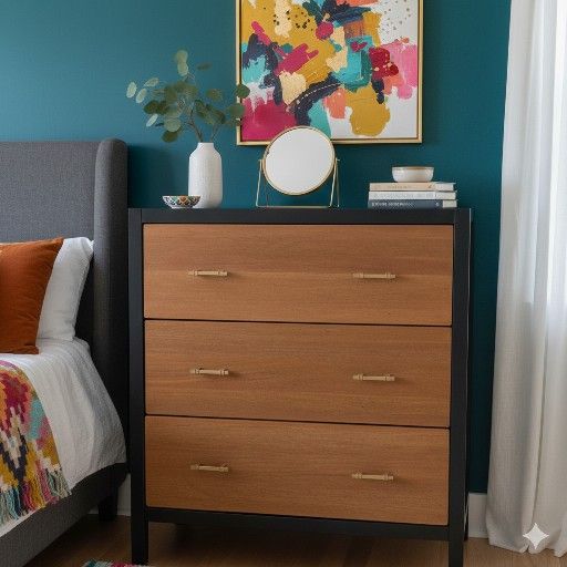 3 Drawer MCM Dresser