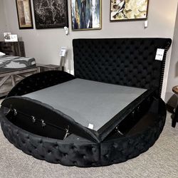 AP🎉 Queen Storage Panel Bed// Financing & Delivery Available 