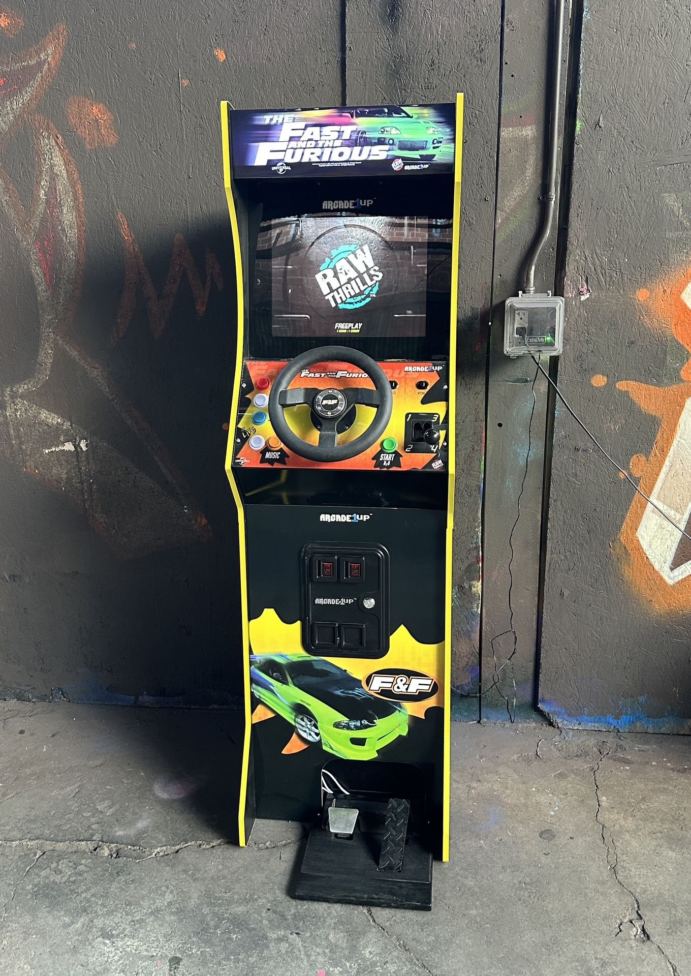 The Fast & The Furious Deluxe Arcade Game from Arcade1up