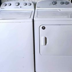 Whirlpool HE Washer And Electric Dryer Set 