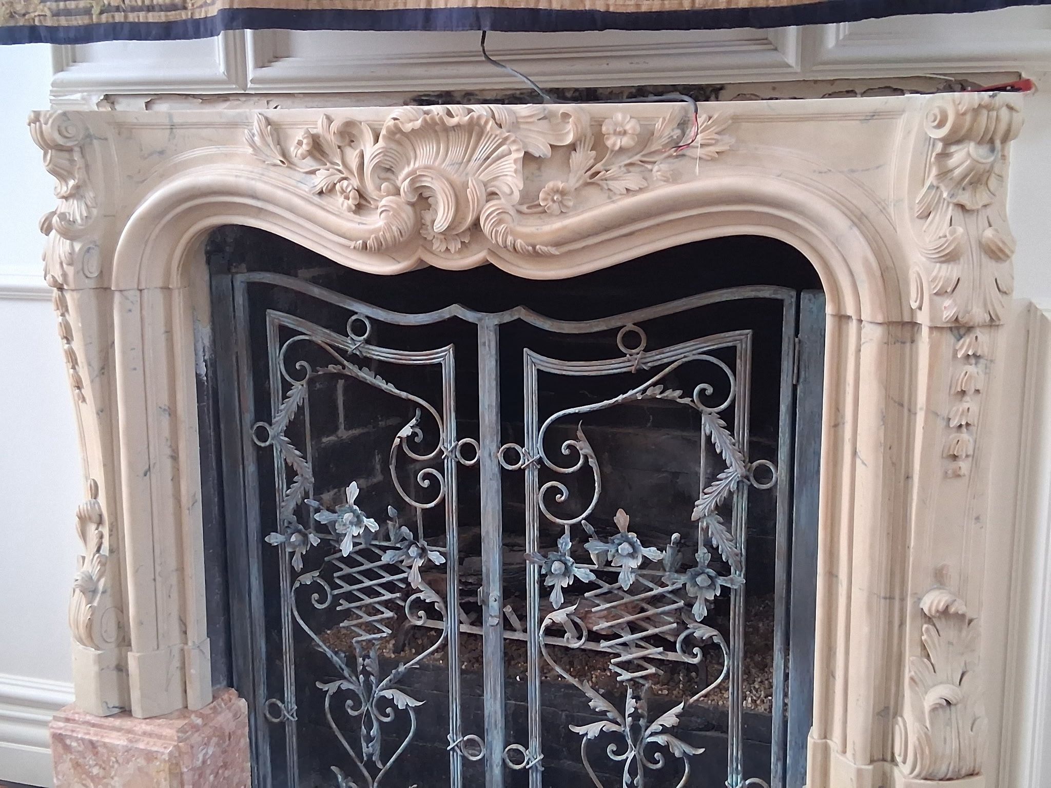 Fire Place Marble Framing