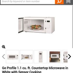 GE Profile Series 1.1 Cu. Ft. Countertop Microwave Oven - Home