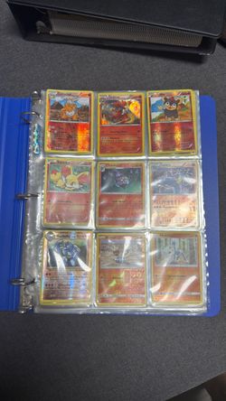 Pokémon TCG Holo Card Lot in Binder