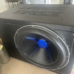 15 Inch Power Acoustik Mofo With Amp