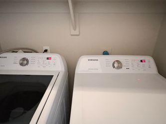 Samsung Washer and Dryer Set