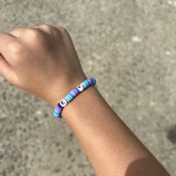 Blue And Purple bracelet